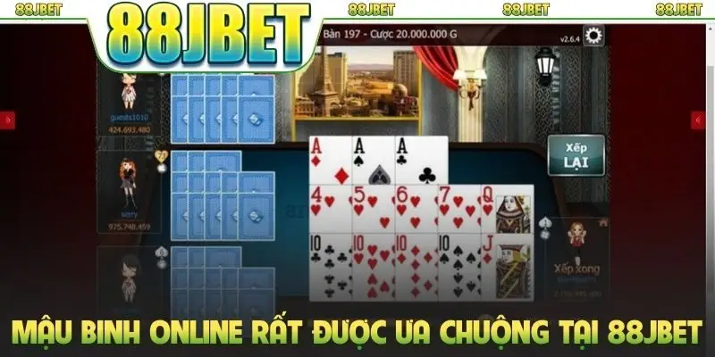 Cách Chơi Mậu Binh Online Và Bí Quyết Xếp Bài Hiệu Quả Nhất 1 Mậu binh online rất được ưa chuộng tại 88jbet